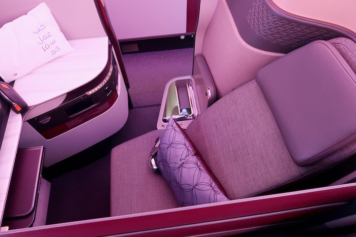 Qatar Airways A350-1000 Qsuite Cabin