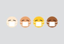 a group of emojis with face masks