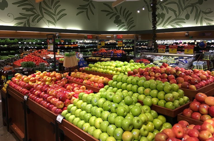 a store with lots of fruits