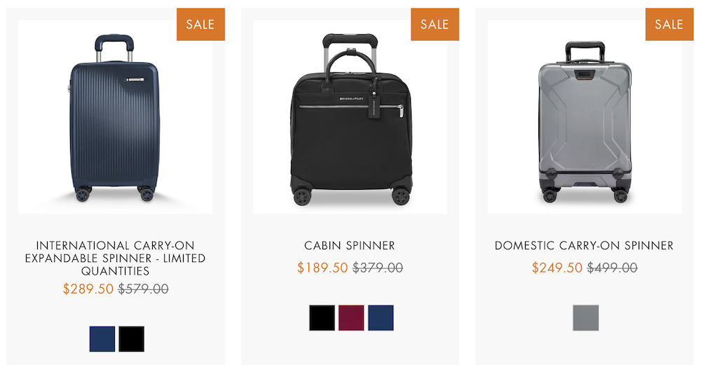 Flash Sale: Get 50% Off Briggs & Riley Luggage Through Sunday