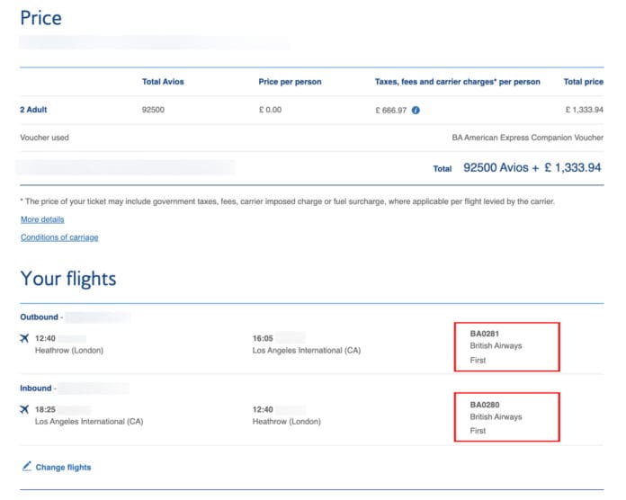 Ending Book British Airways rewards flights with 50 fewer Avios