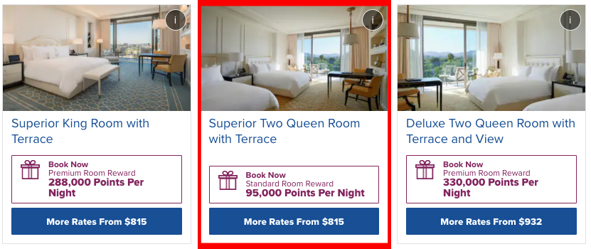 screens screenshots of a hotel room
