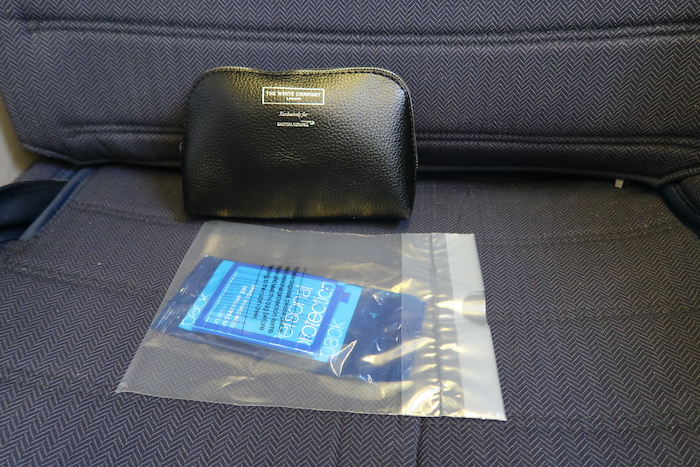 a bag with a phone in it