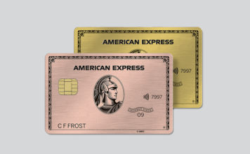 a close-up of a credit card