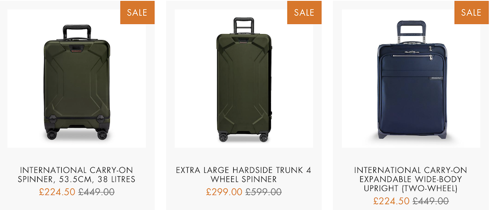 a large suitcase with wheels