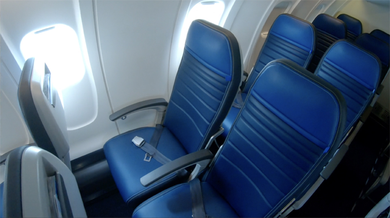 United CRJ-550 Economy Class Seats