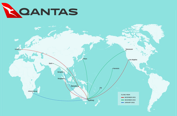qantas travel ready destinations australia