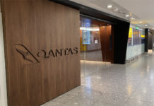 Qantas Lounge London Heathrow T3