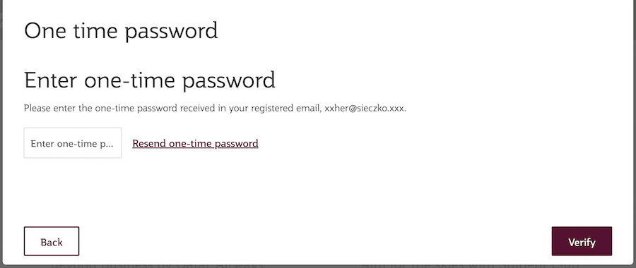 a screenshot of a password