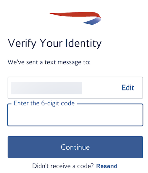 a screenshot of a identity login