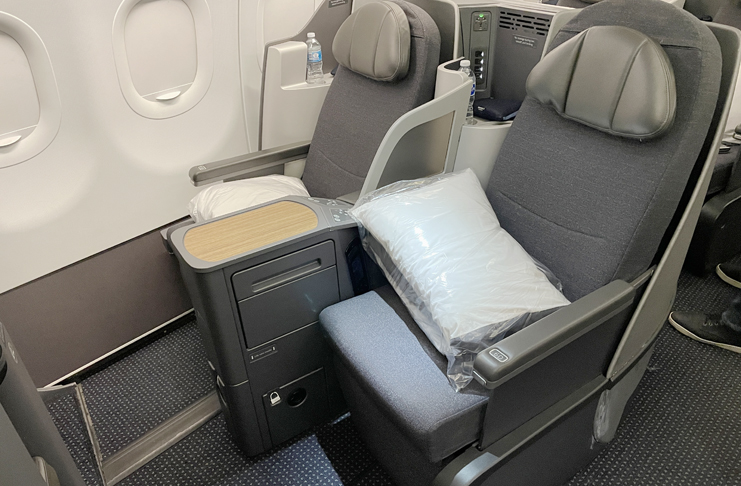 American Airlines A321 Transcon Business Class 741 1 