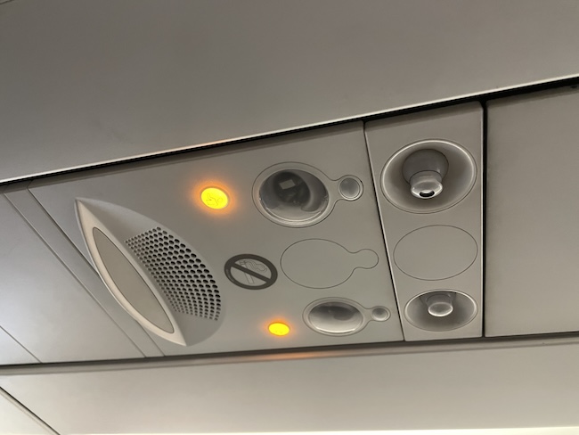 American Airlines A321T Business Class Cabin.