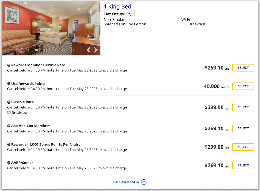 Today only Buy Best Western Rewards points at 0.55 cents each (Daily