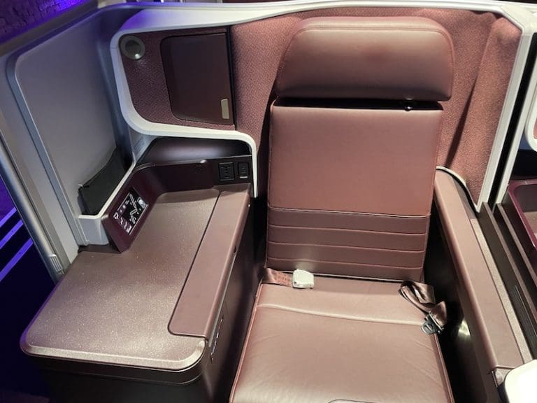 I got a good look at the new Virgin Atlantic Upper Class seat & Virgin