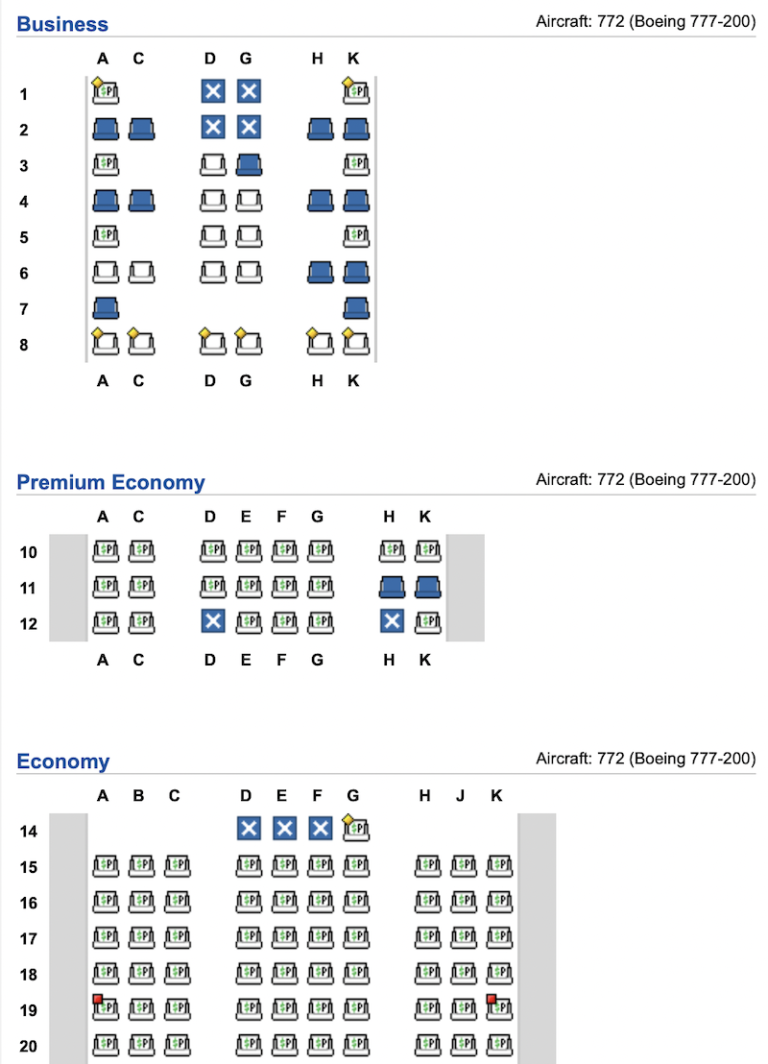 Austrian Airlines adds more Premium Economy seats to its 777s