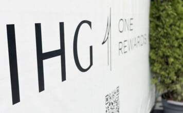 a white sign with black text