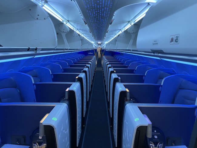 JetBlue A321neo Mint Cabin