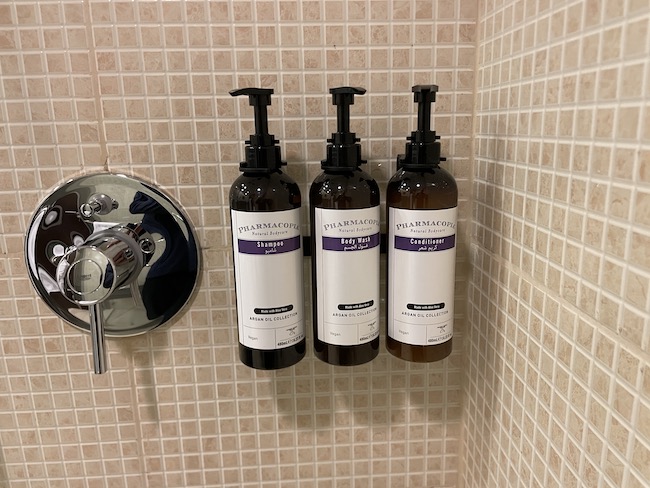 a group of bottles of shampoo and conditioner