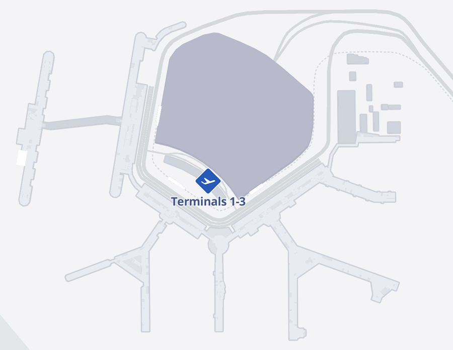 a map of an airport