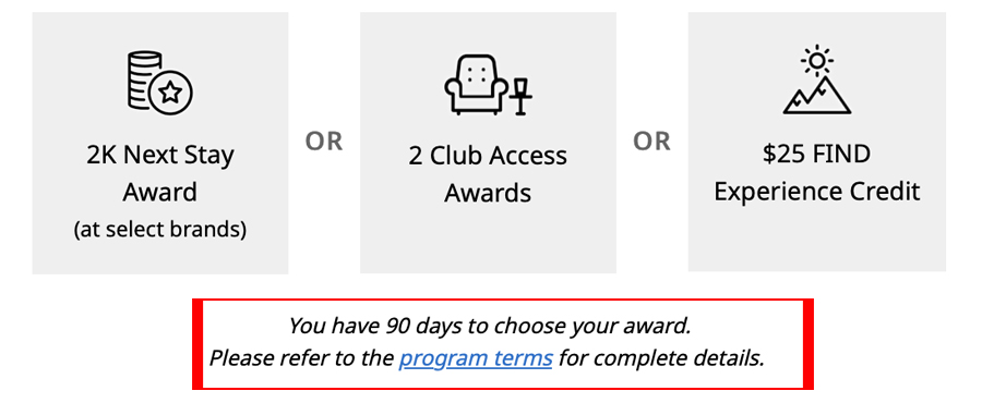 Hyatt 20 Night Milestone Rewards