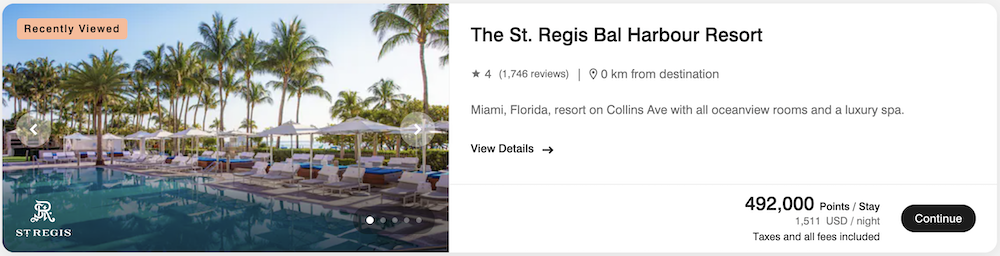 a screenshot of a hotel