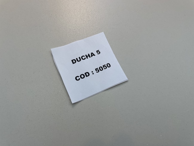 a piece of paper with black text on it