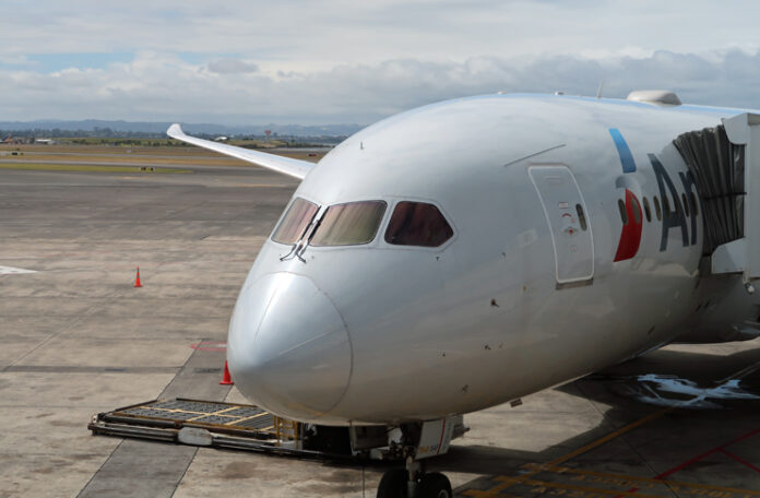 a plane on the tarmac