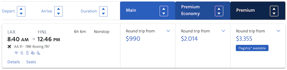 a screenshot of a flight ticket