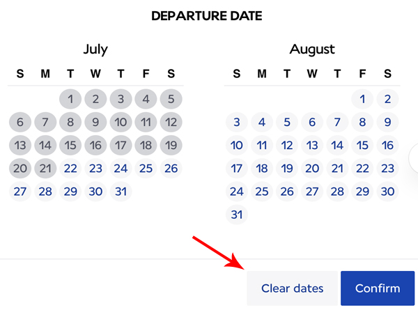 Air France calendar
