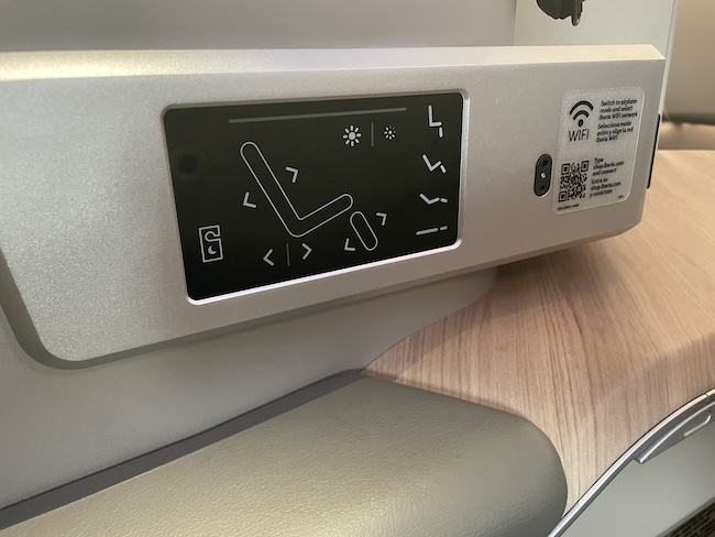 Iberia A321XLR Business Class Seat.