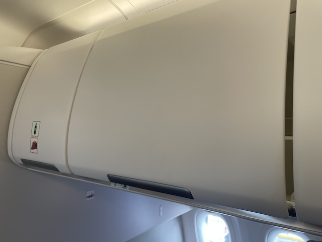 a white object on the plane