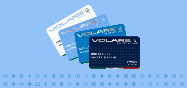 ITA Volare elite status cards