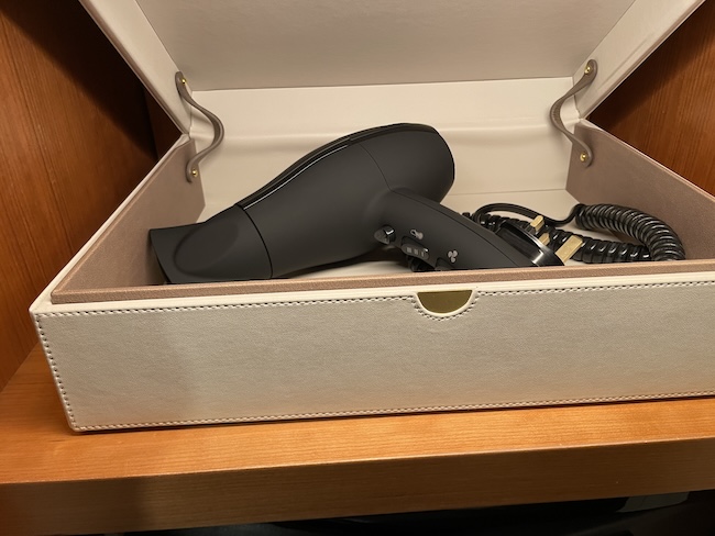 a hair dryer in a box