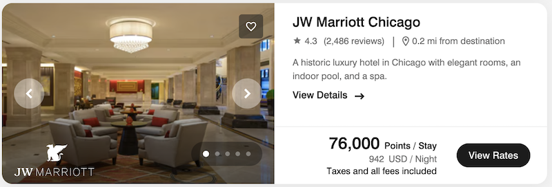 a screenshot of a hotel