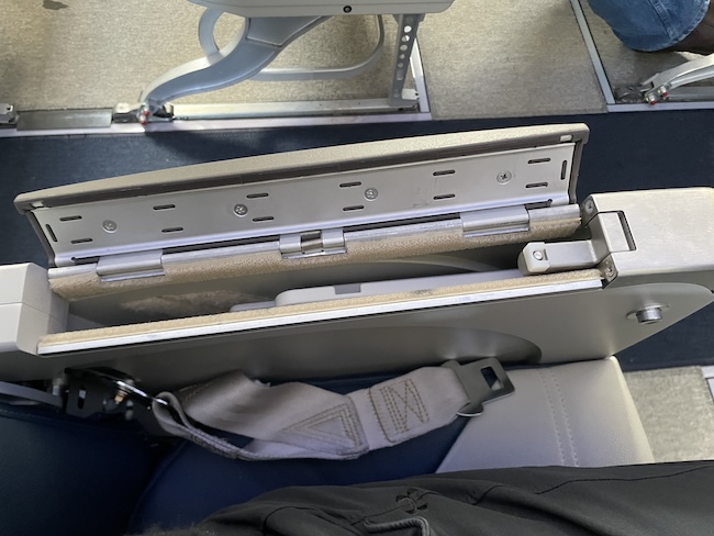 a seat on a plane