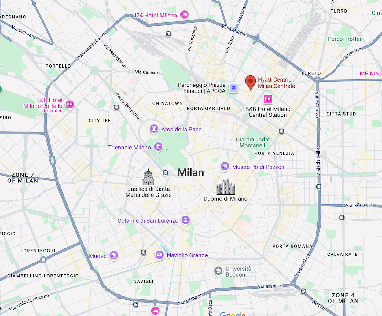 a map of a city