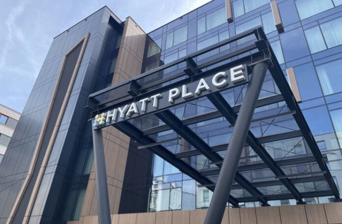 a sign on a building