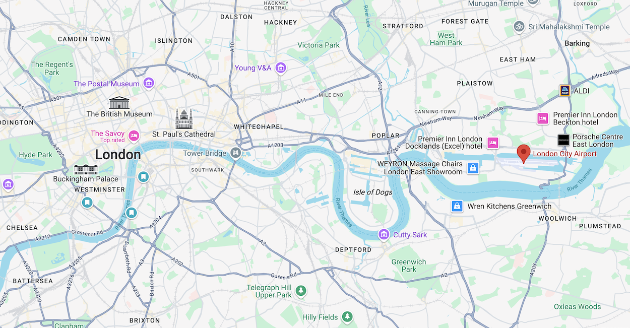 a map of a city