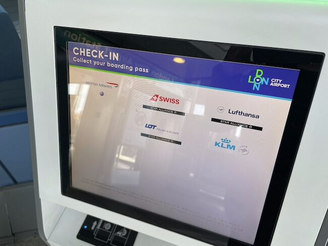 a screen with a white background