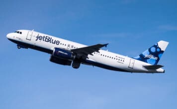 a jet plane flying in the sky