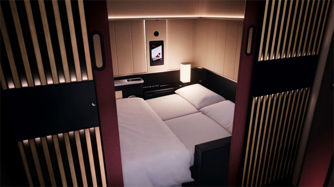 SWISS A350 First Class double suite