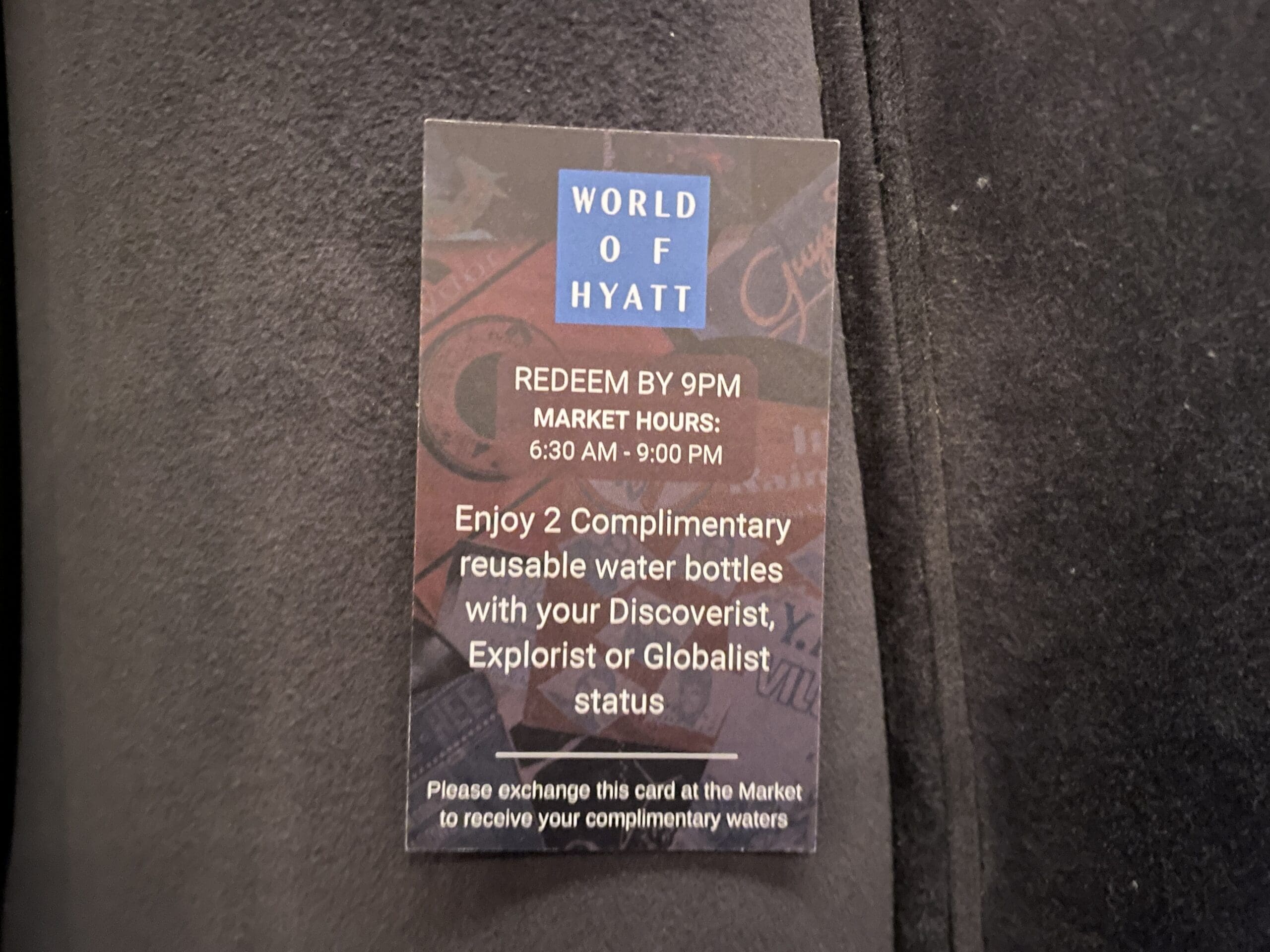 a close up of a tag