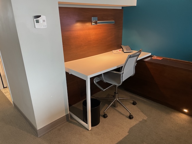 Andaz West Hollywood King Bed Sunset Boulevard View Room Desk