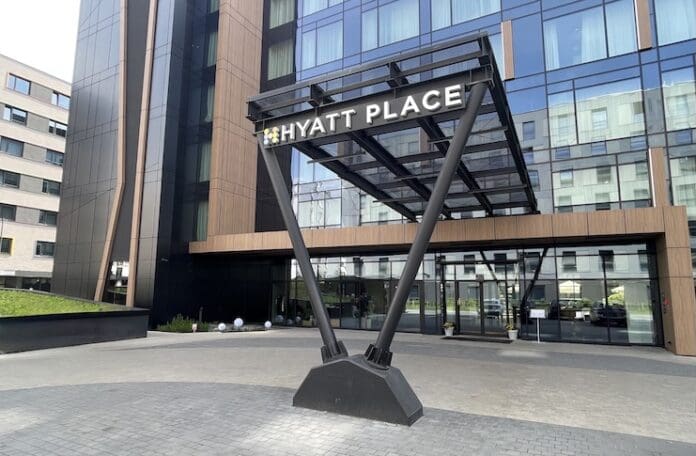 Hyatt Place Kraków exterior view