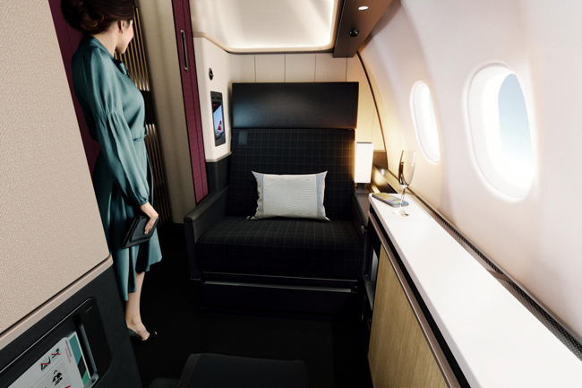 SWISS A350 First Class Suite