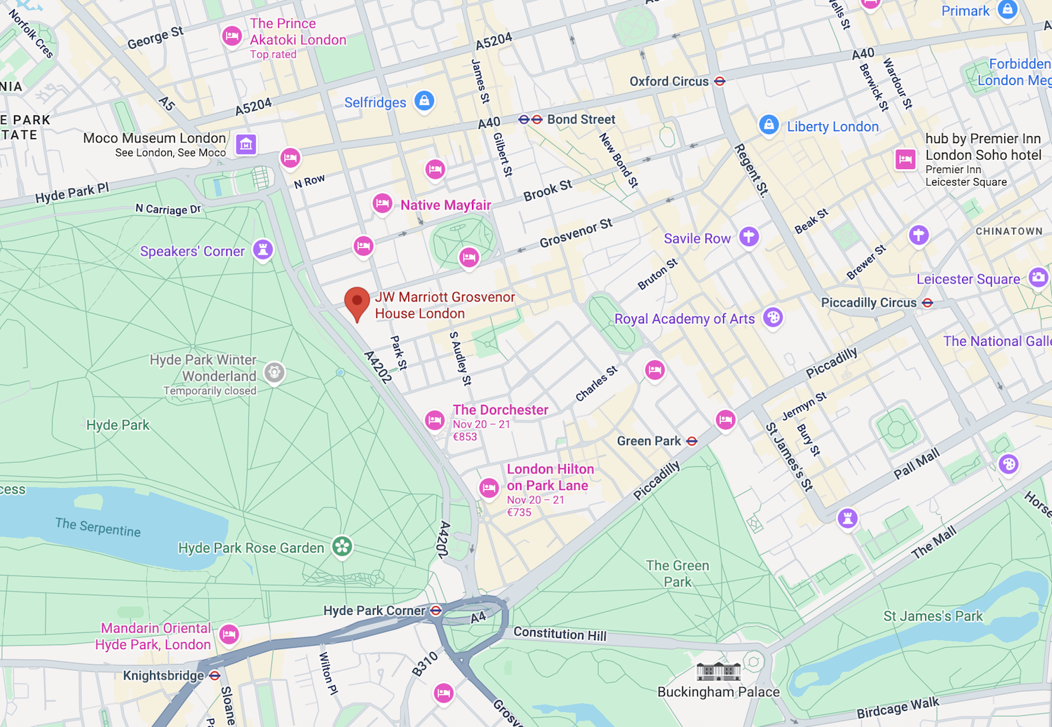 a map of a city