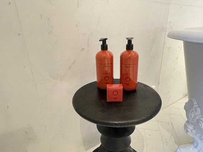 a group of bottles on a table