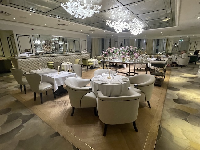 The Park Room at the JW Marriott London Grosvenor House.