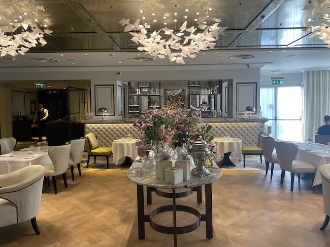 The Park Room at the JW Marriott London Grosvenor House.