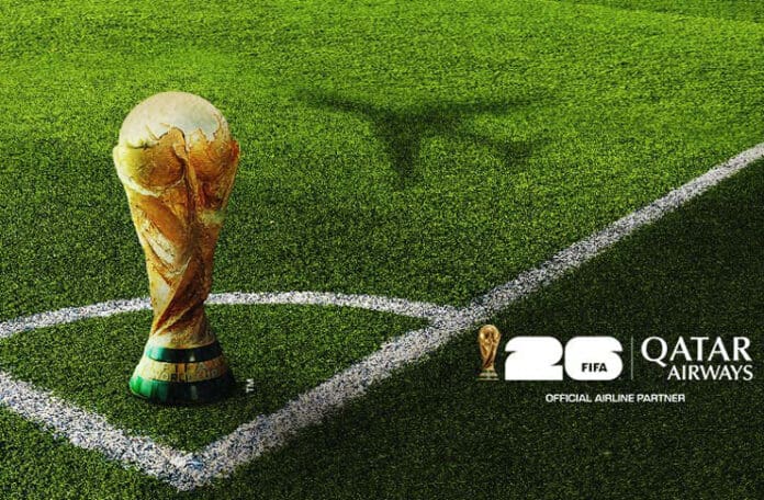 a trophy on a field
